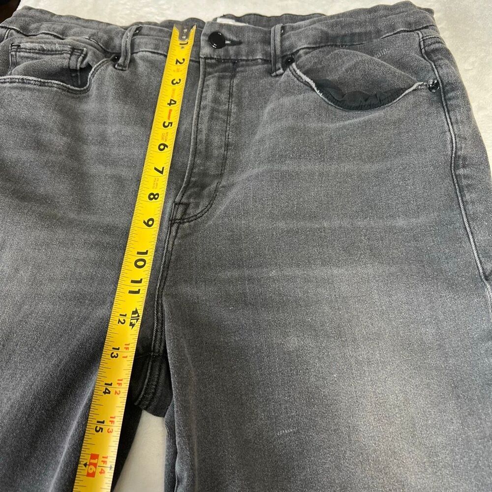 Good American Gray Good Waist Crop Jeans 20 Plus Size Women - Picture 10 of 11